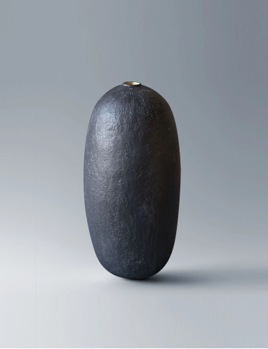 INCA. Ceramic oval vase ,...